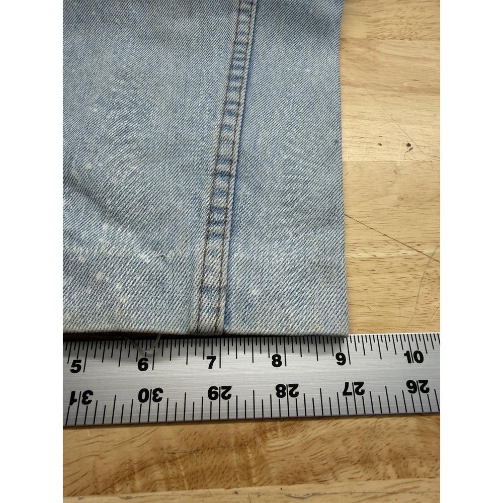 Levis SilverTab LOOSE Vintage Denim Blue Jeans Men's 33x36* Made in USA 90s Punk - Picture 15 of 15